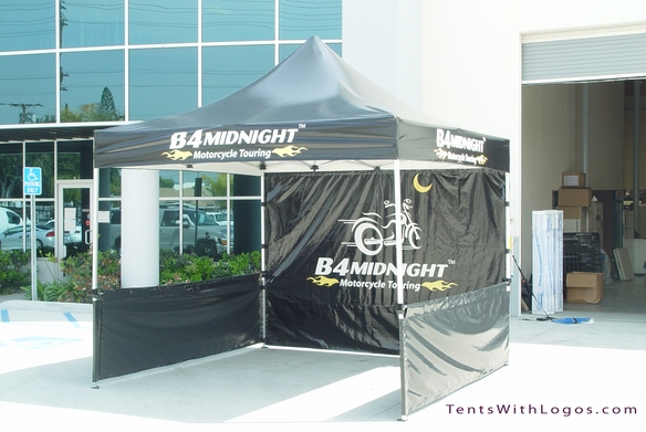 10 x 10 Pop Up Tent - B4Midnight